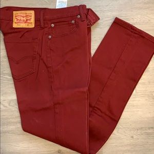 Levi’s 511 jeans 32 waist x 34 length
